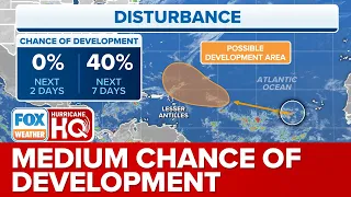 Tropical Disturbance In Atlantic Could Become Tropical Depression Over Weekend Or Next Week