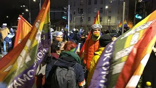 "За свободный выбор!" В Польше протестуют против запрета на аборты