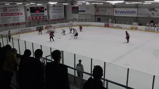 Adam Zlnka 2nd goal in season Ässät U18 (Jr. B SM-sarja) 19/20