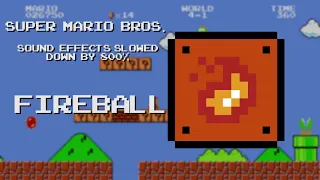 Super Mario Bros. Sounds - Slowed Down by 800%