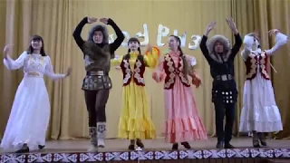 народный казахский танец Кара жорга