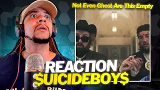 MAAAN I'M LATE TO THE FUNCTION!!!! $UICIDEBOY$ - Not Even Ghost Are This Empty (REACTION)