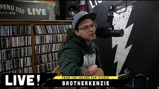 Brotherkenzie Performing "Get On It" and "Mama" - Live at Lightning 100