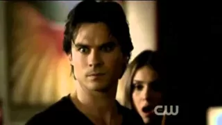 Damon & Elena- scenes 2x10 - The Sacrifice{{ "Let go of me"}}