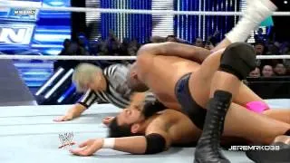 Randy Orton RKO on Danien Sandow - Smackdown - January 18, 2013