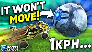 I made the Rocket League ball SLOWER and didn't tell anyone