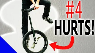 Unicycle Top 5: Hardest Unicycling Tricks (that i can do)