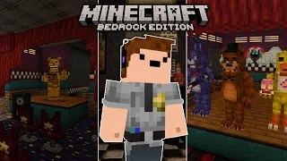 Building FNAF in MINECRAFT BEDROCK EDITION!