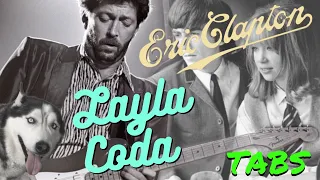 Eric Clapton Layla Outro Fingerstyle TABS!!!