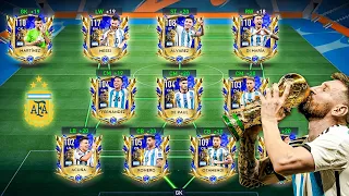 I Built World Cup Winning Argentina Best Special Squad - FIFA Mobile 23