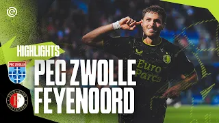 THREE POINTS and a CLEAN SHEET 💪 | Highlights PEC Zwolle - Feyenoord | Eredivisie 2023-2024