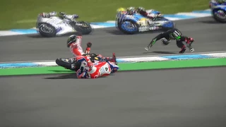 MotoGP 2017 best crash compilation #3