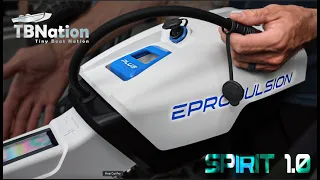 Epropulsion Spirit 1.0 |3hp Electric Outboard ft.@AnthonyJonesBrigadeBoats