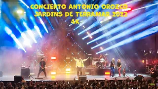 CONCIERTO ANTONIO OROZCO JARDINS TERRAMAR 2023 4K