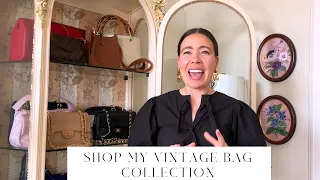 Shop My Vintage Bag Collection ft: Chanel, Prada, Gucci, Dior & more!