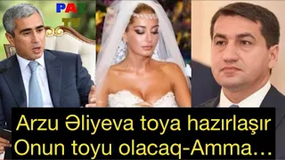 Arzu Əliyeva toya hazırlaşır-Amma Mehriban icazə vermir