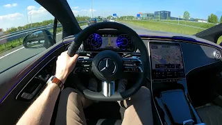 2022 Mercedes EQE (292hp) - POV Test Drive