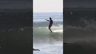 Kai Sallas on the nose in Malibu #shotts #longboardsurfing #surfing #longboard #surf