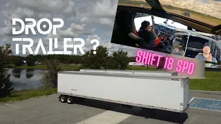 TIPS for Shifting a Kenworth W900 18 Speed !! Says DROP TRAILER but for How Long?? Day in Life USA