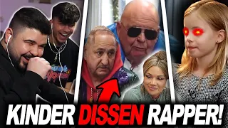 SIDO, YUNG HURN, CELO & ABDI WERDEN KOMPLETT ZERSTÖRT! 😳😂 Kinder dissen Rapper | Reaction