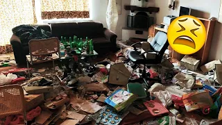 😲THE GUY BREAKS UP WITH GIRLFRIEND OF SEVEN YEARS AND TRASHES THE HOUSE!😰#cleaning #cleanwithme