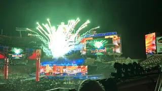 WrestleMania 37 opening Pyro!