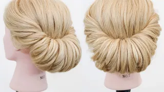 How To Vintage Updo For Beginners - Roll Up Hairstyle - Gibson Tuck Inspired - Wedding Hairstyle