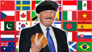 Donald Trump in 70 Languages Meme