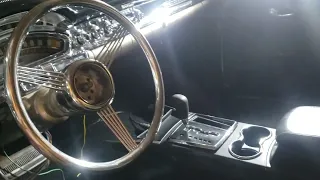 1958 Oldsmobile 98 wiring and interior.