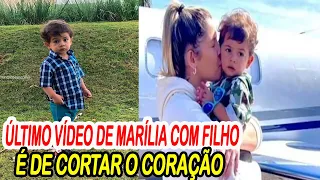 😭ÚLTIMO VÍDEO DE MARÍLIA COM O FILHO LÉO QUE LEVOU O BRASIL ÀS LÁGRIMAS