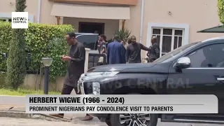 Top Figures From Nigerian Business Gathered to Offer Condolences to Herbert Wigwe's Family