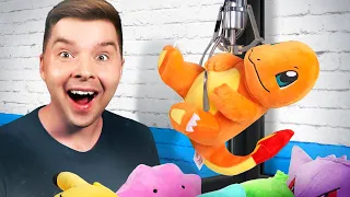 Attempting A Pokemon Crane Game Challenge