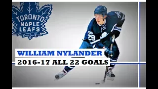 William Nylander (#29) ● ALL 22 Goals 2016-17 Season (HD)