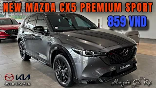 New Mazda CX5 Sport 2024 màu xám đẳng cấp và thể thao