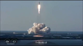 Blastoff! SpaceX Falcon Heavy Launches Arabsat-6A Mission