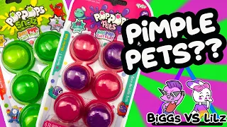 Pop Pops Pets & Snotz! HONEST Review of Popping Bubbles with Slime Surprises!