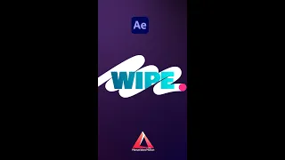 Wipe title reveal | After Effects tutorial