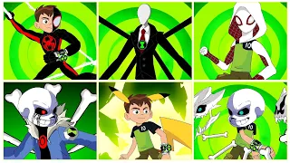 Ben 10 Pikachu, Miles Morales, Slender Man | Fanmade Transformation