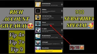 Blockman go 5 rich account🌟 giveaway [] 900 subscribers Special🤩