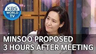 Minsoo proposed 3 hours after we first met [Happy Together/2019.06.13]