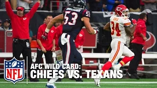 Wild Card - Wild Start! Knile Davis 106-yard Kickoff Return TD | Chiefs vs. Texans | NFL