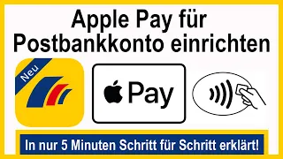 Apple Pay für Postbankkonto einrichten