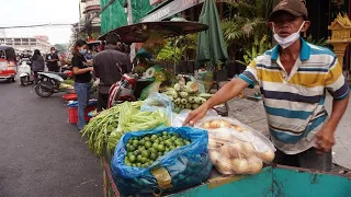 Compilation Street Food During Lockdown - Amazing Street Food In Phnom Penh City - Walking Tour