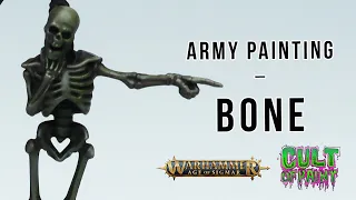 How to Paint BONE on your miniatures.