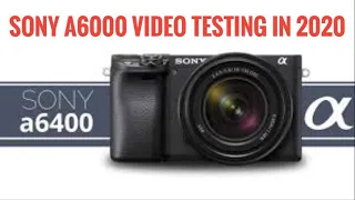 Sony a6000 video testing in 2020? | VS Sony a6100/Sony a6000 is best for movie