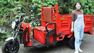 💡Genius Girl Repaired A Rusted And Scrapped Tricycle And Made It Look Like New