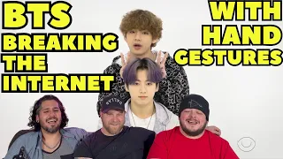 BTS Is Ready To Break The Internet With These New Hand Gestures REACTION