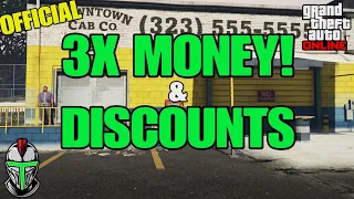 GTA ONLINE 3X MONEY & DISCOUNT WEEKLY UPDATE!