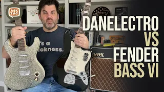 Danelectro Baritone - VS - Fender Squier Bass VI - Which is best for you? - Ask Zac 109