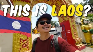 We can't believe Laos looks like this! First day in Vientiane